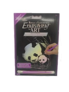 Obrázek z Škrabací obrázek MINI - pandy 